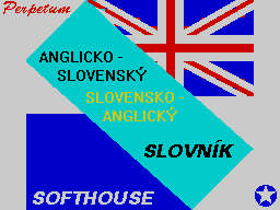 English-slovak/Slovak-english dictionary loading screen
